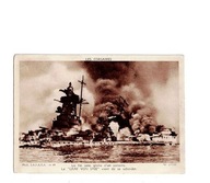 Okręt Wojenny Pocztówka