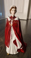 FIGURKA ROYAL WORCESTER QUEEN'S 80TH BIRTHDAYS