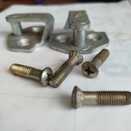 Zaczep zamka drzwi Skoda Favorit oryginał kpl. 2 szt.