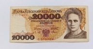 20000 ZŁOTYCH 1989 seria C