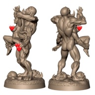 Mars Naughty Diorama Pinup RPG Druk 3D NSFW