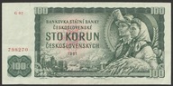 Czechosłowacja 100 koron 1961 - G02