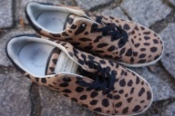 MBMJ MARC BY MARC JACOBS BUTY DAMSKIE SNEAKERSY SKÓRA WŁOSIE LEOPARD r.38