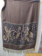 Szal 200x70 WISKOZA i AKRYL