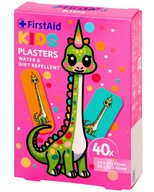 PLASTRY WODOODPORNE ODPORNE NA ZABRUDZENIA DLA DZIECI 40 SZT.