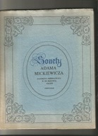Sonety Adama Mickiewicza PODOBIZNA PIERWODRUKU