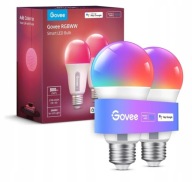 INTELIGENTNE ŻARÓWKI LED GOVEE WI-FI E27 RGBWW 2 SZTUKI