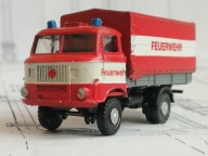 ~*~ TT 1:120..IFA W50 L..SKRZYNIA Z PLANDEKĄ..FEUERWEHR..S.E.S. ~*~