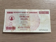 Zimbabwe - 10000000 dolarów - 2008