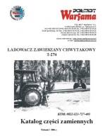Warfama T-274 (Troll) - katalog części łaowacza zawieszanego chwytakowego