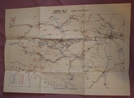 MAPA - SZKIC No 7 ( ARMIA "MAŁOPOLSKA" ) - REPRINT REPRODUKCJA