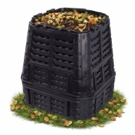 Kompostownik ogrodowy 740L czarny mrozoodporny całoroczny ECO
