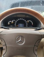 Poduszka powietrzna - Airbag - SKÓRA - BEŻOWA -Mercedes w215 w220 LIFT.