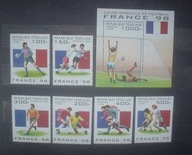 seria Mi 2389 – 2394 BLOK 392 ** TOGO PIŁKA NOŻNA