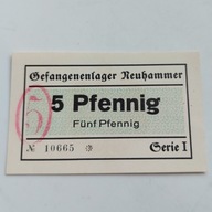 Waluta obozowa 5 Pfennig Świętoszów - Neuhammer