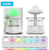 Grzyb nawilżacz powietrza lampa krople wody deszcz lampka nocna