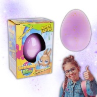 JAJKO JAJO WYKLUWAJĄCY SIĘ ZAJĄC ZAJĄCZEK FIOLETOWY WIELKANOC PREZENT