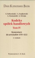 Kodeks spółek handlowych tom IV Komentarze Becka, BDB