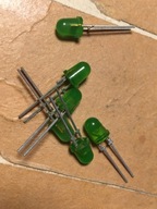 Dioda LED zielona, 5 mm