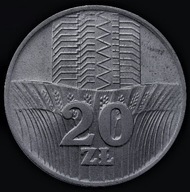 20 zł 1974r. Wieżowiec i Kłosy