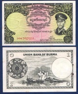 BIRMA 1958 P-64 a 1 KYAT UNC