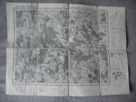 PRZEDBÓRZ k/RADOMSKO GÓRY MOKRE RADOSZYCE CIEKLIŃSKO przedw. MAPA 1937