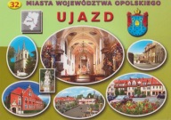 UJAZD - RYNEK - KOŚCIÓŁ - POMNIK - URZĄD MIASTA - MAPKA - HERB