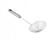Durszlak kuchenny metalowy z rączką CEDZAK SITKO do pierogów