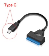 KABEL SATA 3.0 USB TYP-C 2,5 ZEWNĘTRZNY DYSK TWARDY SSD SATA 3 ADAPTER