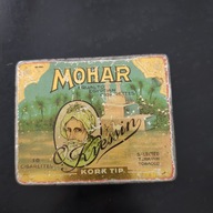 Metalowe pudełko po papierosach stare mohar