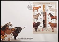Portugalia 2020 Blok 455 zwierzęta hodowlane FDC