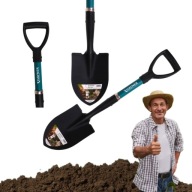 ŁOPATA SAPERKA OGRODNICZA DO GLEBY ZIEMI WYKOPYWANIA SADZENIA METALOWY