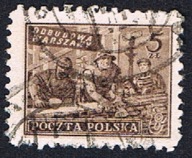 1950 Polska fi 513 - Wydanie na odbudowę Warszawy