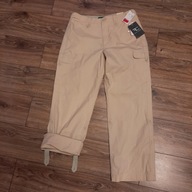 Spodnie casual 38 FRENCH CUFF jasny beż