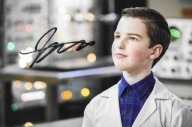 Autograf Iain Armitage, Młody Sheldon, Young Sheldon