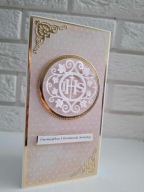 Kartka komunijna I Komunia Święta pamiatka