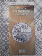 Folder do monety 10 zł - 1000 l. śmierci Św. Wojciecha - 1997 rok pol/ang.