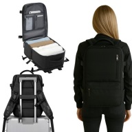 TORBA PODRÓŻNA PLECAK NA WAKACJE PODRĘCZNY BAGAŻ KABINOWY TURYSTYCZNY MOCNY