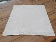 BAWEŁNIANA POSZEWKA NA PODUSZKĘ KORONKOWE KWIATY 77 x 80