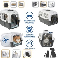 Transporter dla kota psa IATA SKUDO 3 MPS 60x40x39cm