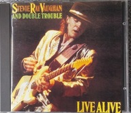 STEVIE RAY VAUGHAN AND DOUBLE TROUBLE Live Alive