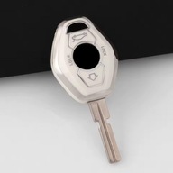 Biało-srebrne etui na kluczyk BMW E38 E39 E46 E83 E53 E60 E63 E61 E64 E83
