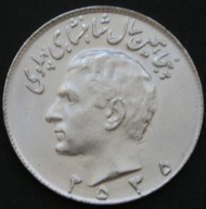 Iran 10 riali 1976 - szach Reza Pahlawi - stan 1/2