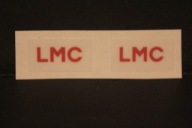 NAKLEJKI - ZESTAW 2 SZT - LMC - CARAWANING - KOLEKCJA - KAMPER