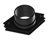 Adapter wlotu cieplego, zimnego powietrza z webasto truma do namiotu 75mm