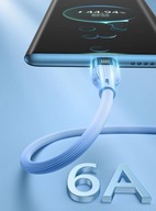 Kabel USB - USB typ C QOOVI 2 metry 6A 66W KABEL TELEFON KOMPUTER USB/USB-C