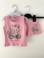 HELLO KITTY-- BLUZKA+SZORTY---12-18 M---86