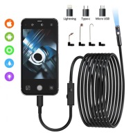 Endoskop Samochodowy Kamera Inspekcyjna 8mm1080P Type-C iPhone Android 2 m