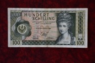 Banknot Austria 100 schilling 1969 rok !!!