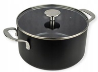 Garnek Tradycyjny 22 cm Stal Nierdzewna 4,5 l Gaz Indukcja